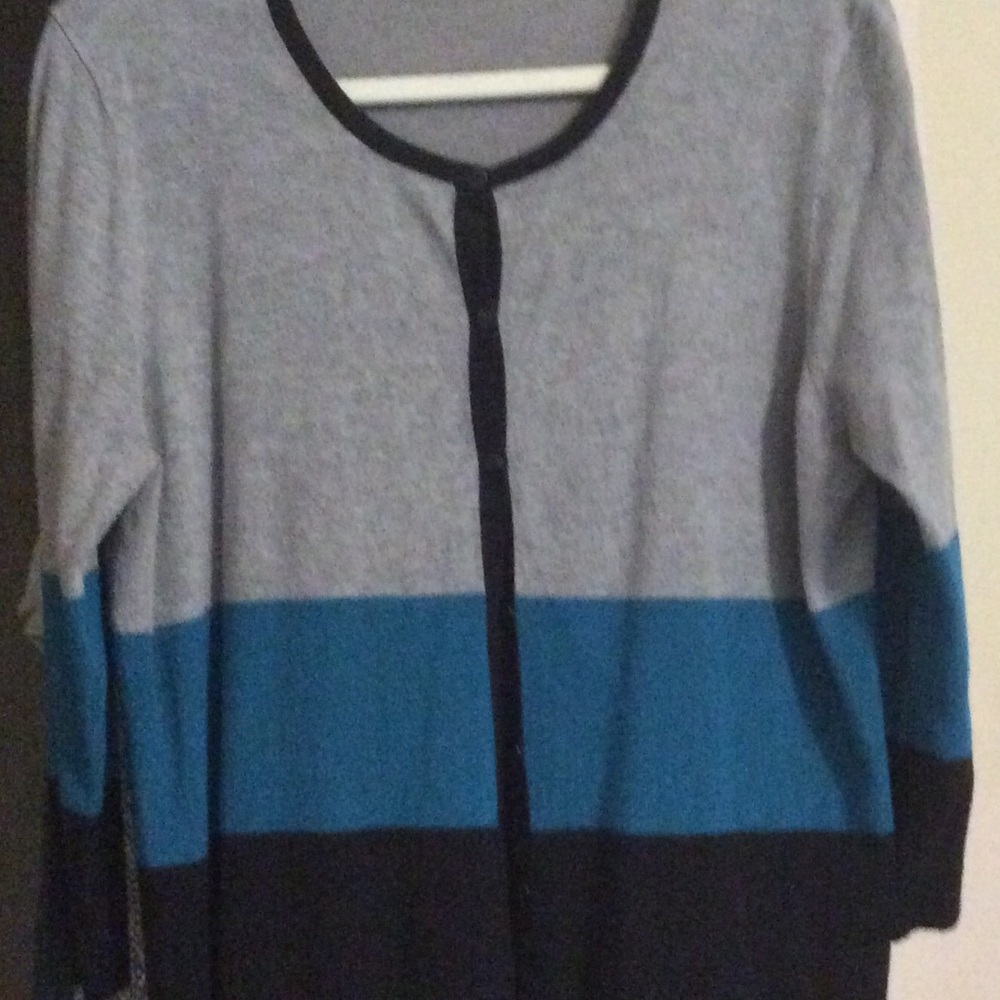 Cable and Gauge Cardigan Sweater